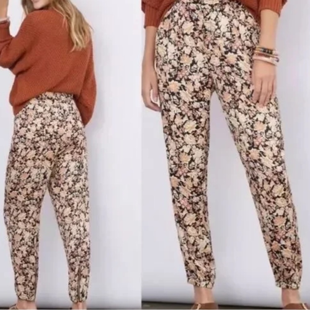 Anthropologie Diandra Pleated Joggers